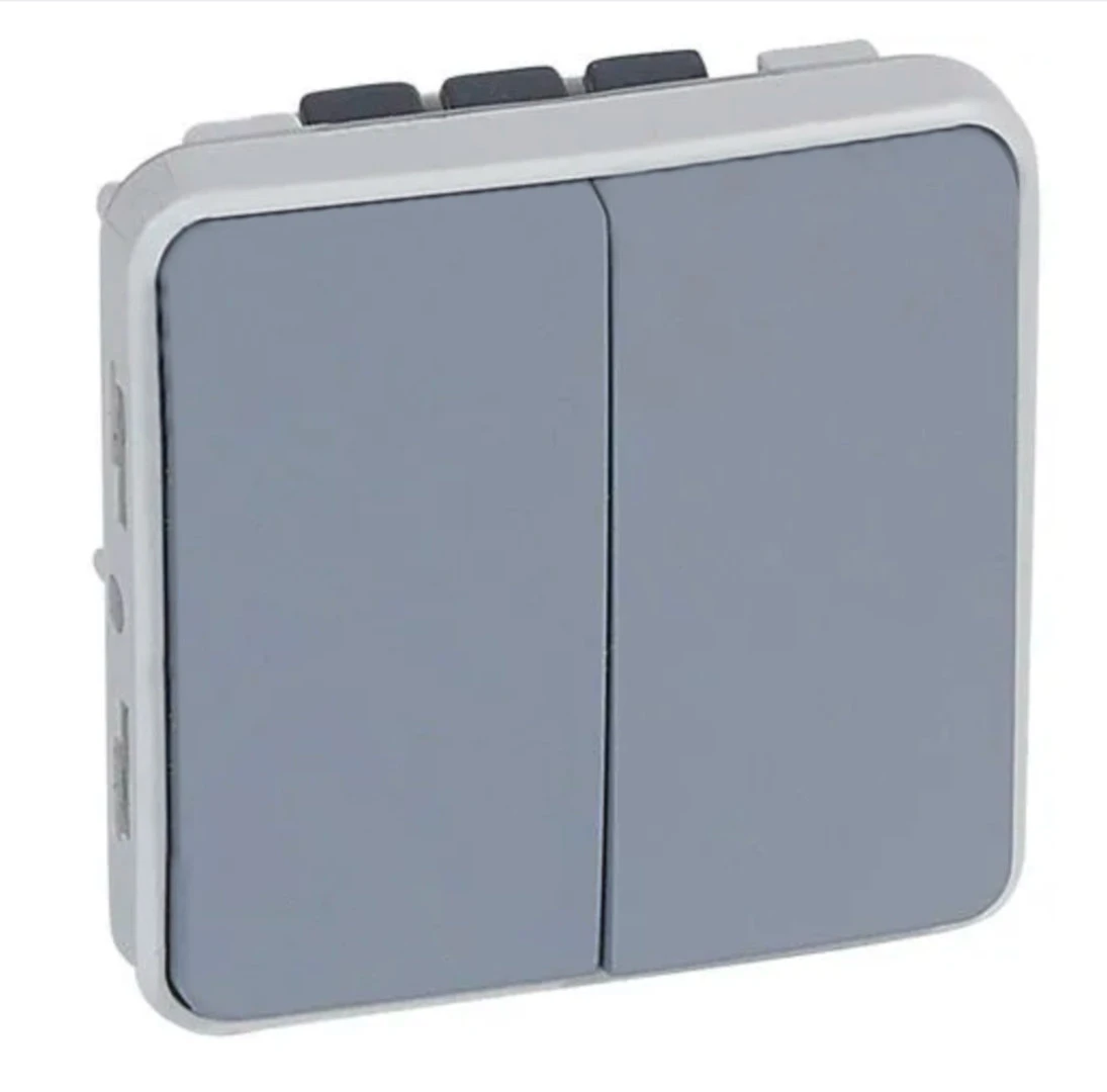 Interruptor De Exterior + Kit De Instalación 1 Interruptor De Exterior + Kit De Instalación