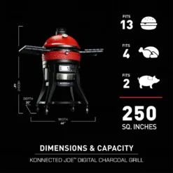 Kamado Joe Digital Konnected Joe -Napoleon || Weber || Broil King Ventas Kamado Joe Digital Konnected Joe 18
