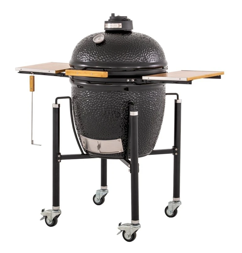 Kamado Monolith Básica Negra Con Pies 1 Kamado Monolith Básica Negra Con Pies