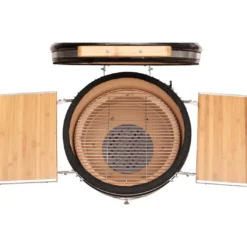 Kamado Monolith Básica Negra Con Pies 12 Kamado Monolith Básica Negra Con Pies -Napoleon || Weber || Broil King Ventas Kamado Monolith Basica Negra con Pies 3