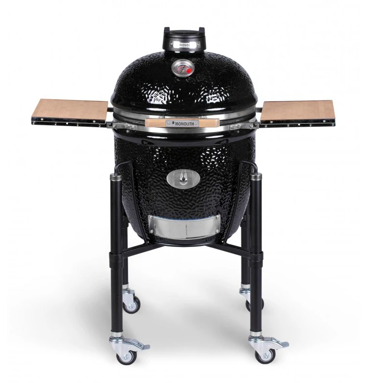 Kamado Monolith Classic Pro Series 2.0 Negro Con Carro 1 Kamado Monolith Classic Pro Series 2.0 Negro Con Carro