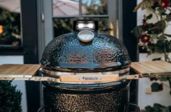 Kamado Monolith Classic Pro Series 2.0 Negro Con Carro 20 Kamado Monolith Classic Pro Series 2.0 Negro Con Carro -Napoleon || Weber || Broil King Ventas Kamado Monolith Completo Negro 411