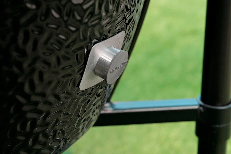 Kamado Monolith Classic Pro Series 2.0 Negro Con Carro 10 Kamado Monolith Classic Pro Series 2.0 Negro Con Carro - Imagen 10