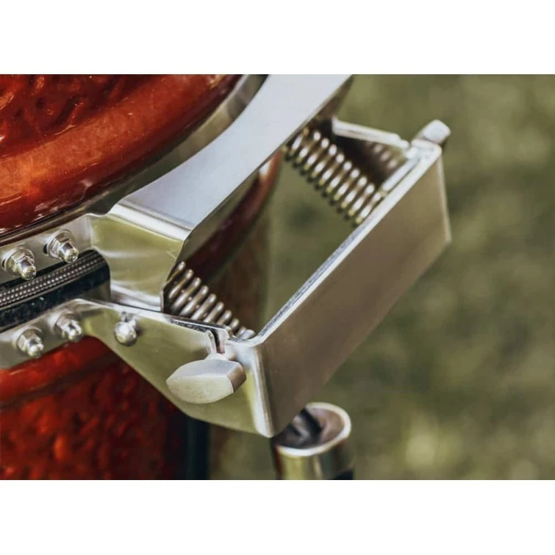 Kamado Monolith Junior Pro Series 2.0 Burdeos 6 Kamado Monolith Junior Pro Series 2.0 Burdeos - Imagen 6