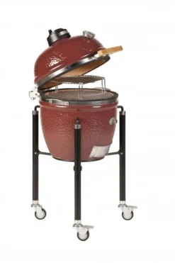 Kamado Monolith Junior Pro Series 2.0 Burdeos Con Pies 16 Kamado Monolith Junior Pro Series 2.0 Burdeos Con Pies -Napoleon || Weber || Broil King Ventas Kamado Monolith Junior Rojo con Pies 4