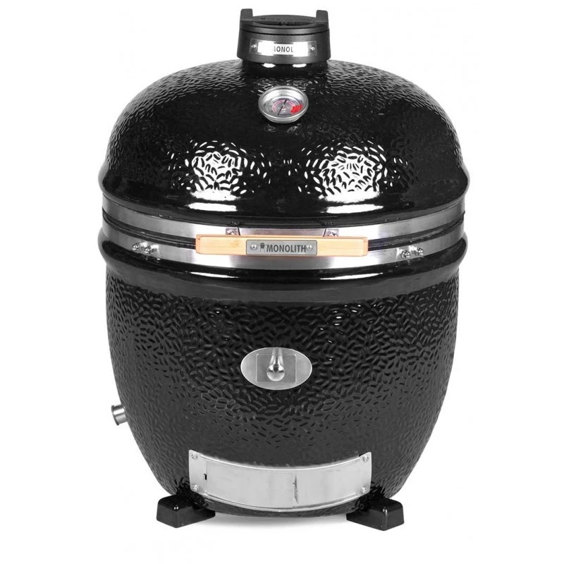 Kamado Monolith Le Chef Pro Series 2.0 Negro Con Pies