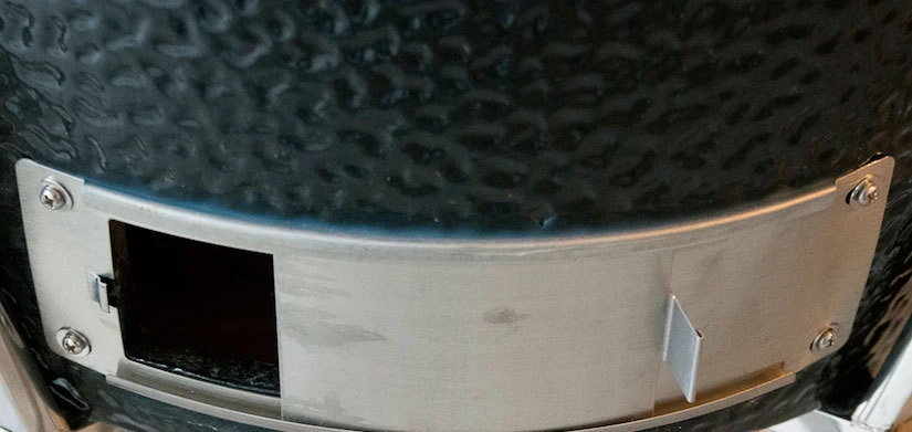 Kamado Monolith Le Chef Pro Series 2.0 Negro Con Pies - Imagen 18