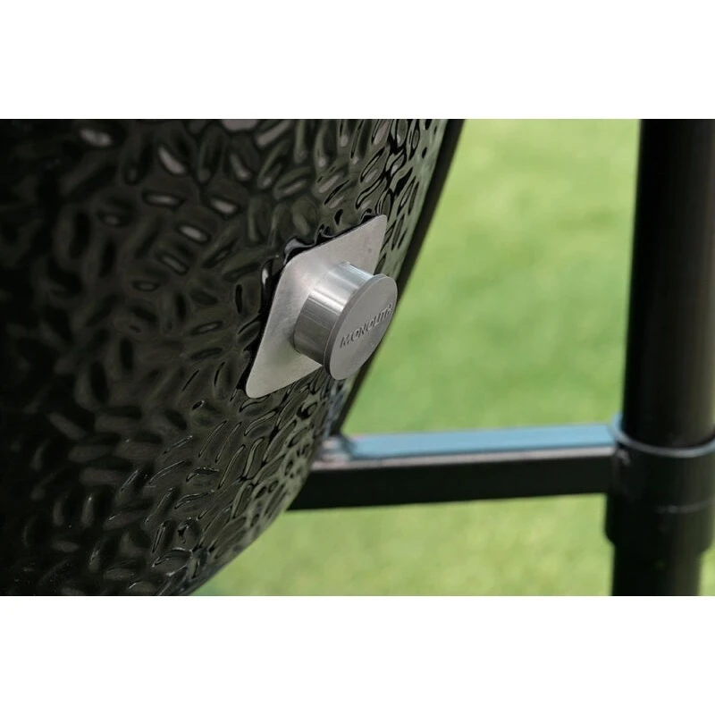 Kamado Monolith Le Chef Pro Series 2.0 Negro Con Pies - Imagen 19