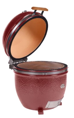 Kamado Monolith Le Chef Pro Series 2.0 Burdeos Sin Pies -Napoleon || Weber || Broil King Ventas Kamado Monolith Lechef Rojo 4