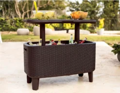 Mesa Nevera Bevy Bar Keter Ideal Barbacoas -Napoleon || Weber || Broil King Ventas Mesa Nevera Bevy Bar Keter Ideal Barbacoas 3