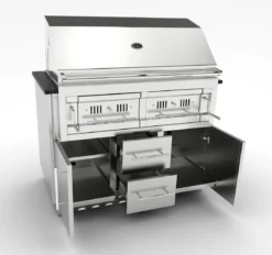 Módulo Inox. Para Barbacoa Zona Dual Híbrida -Napoleon || Weber || Broil King Ventas Modulo Inox. para barbacoa Hibrida de 42 5