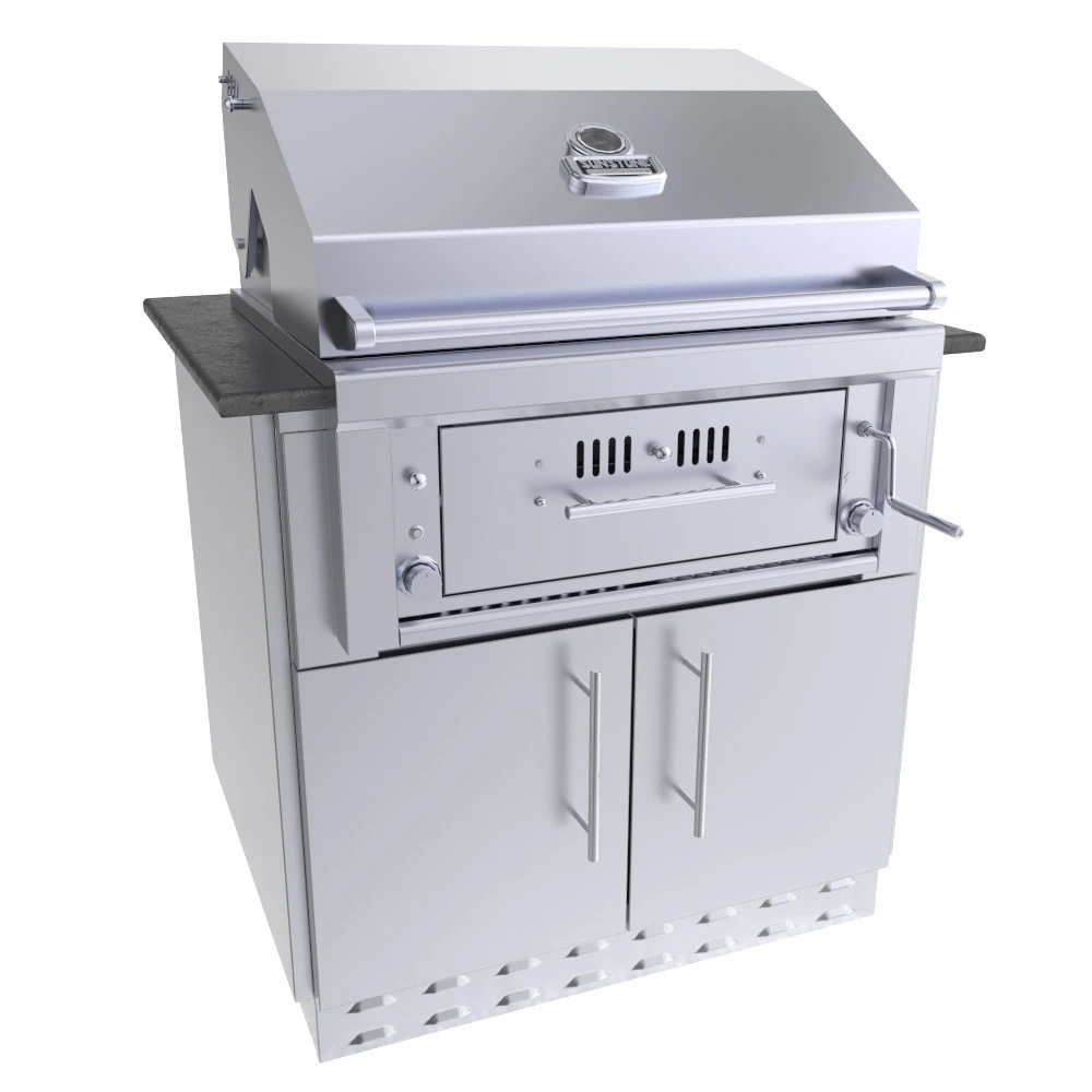 Módulo Inox. Para Barbacoa Carbón Y Leña Híbrida 30" 5 Módulo Inox. Para Barbacoa Carbón Y Leña Híbrida 30" - Imagen 5
