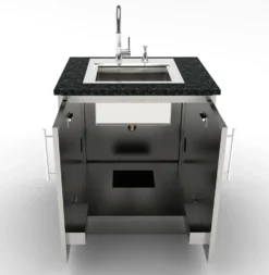 Módulo Inox. Con 2 Puertas 76 Cm. -Napoleon || Weber || Broil King Ventas Modulo Inox con 2 Puertas 76 cm 3