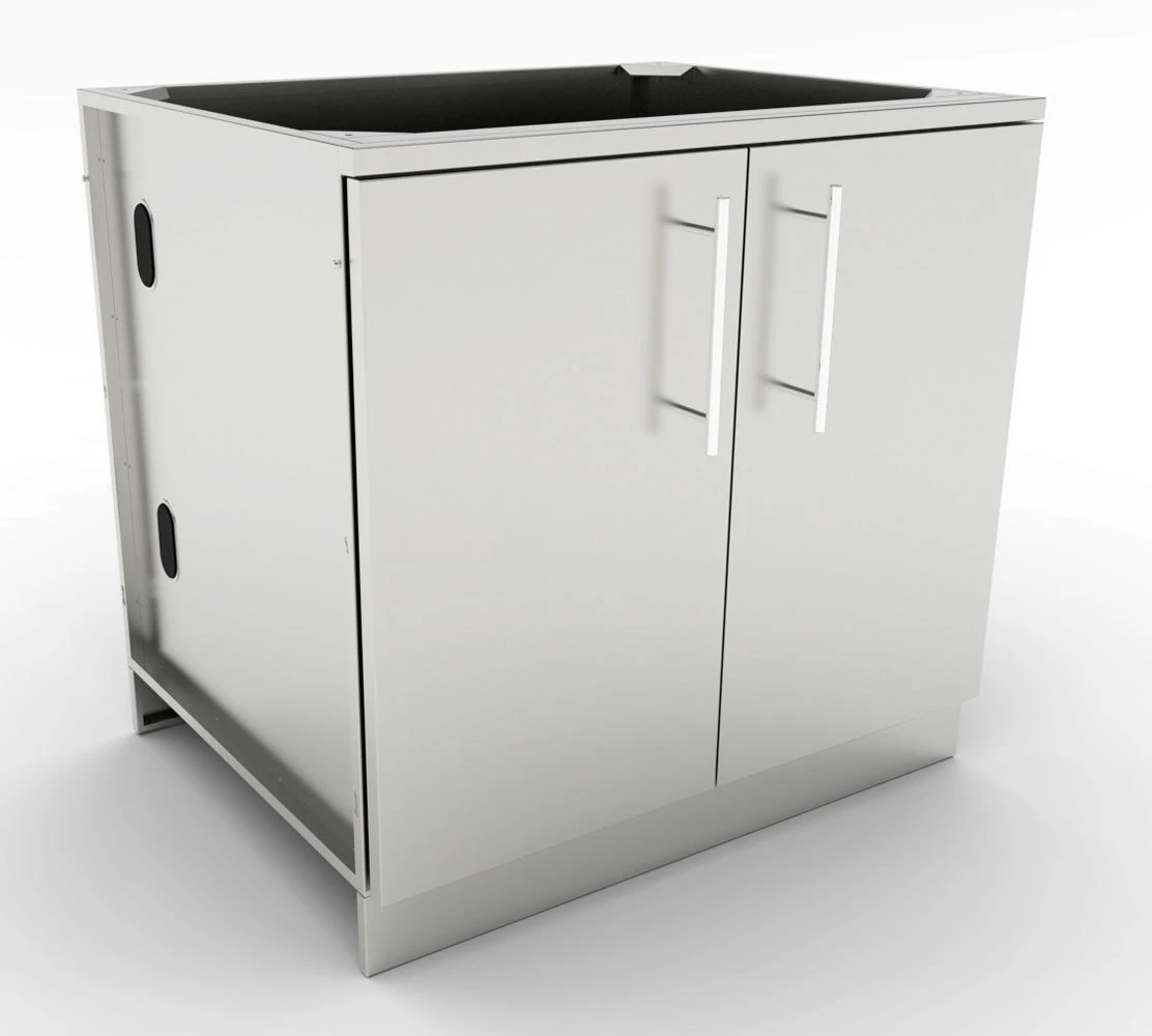 Módulo Inox. Con 2 Puertas 91 Cm. 1 Módulo Inox. Con 2 Puertas 91 Cm.