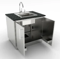 Módulo Inox. Con 2 Puertas 91 Cm. 12 Módulo Inox. Con 2 Puertas 91 Cm. -Napoleon || Weber || Broil King Ventas Modulo Inox con 2 Puertas 91 cm 6
