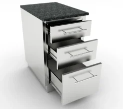 Módulo Inox. Con 3 Cajones 8 Módulo Inox. Con 3 Cajones -Napoleon || Weber || Broil King Ventas Modulo Inox con 3 Cajones 3