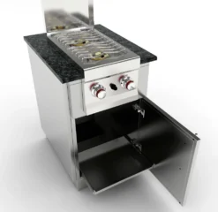 Módulo Inox. Para Quemador Doble -Napoleon || Weber || Broil King Ventas Modulo Inox para Quemador Doble 5