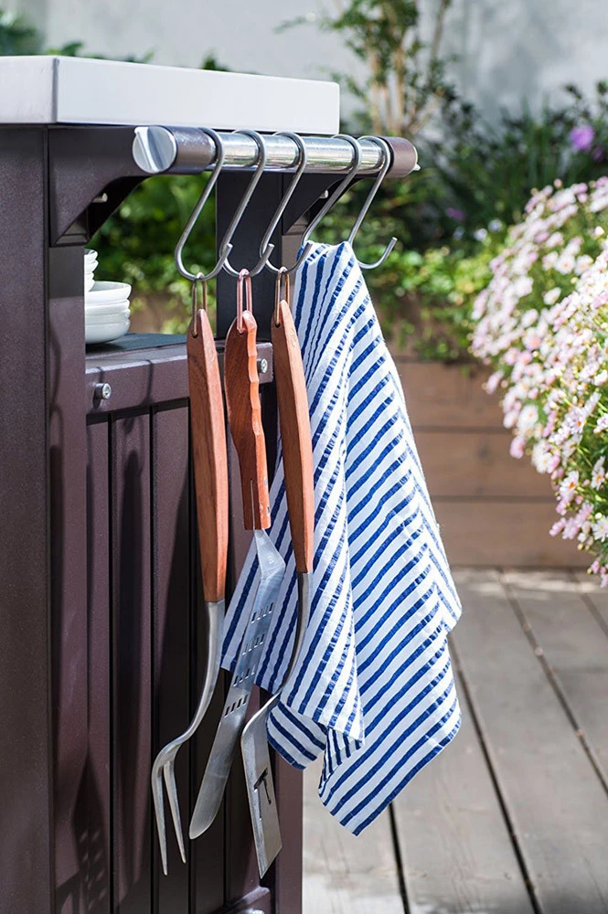 Keter Mueble Armario Con Encimera Ideal Barbacoas 6 Keter Mueble Armario Con Encimera Ideal Barbacoas - Imagen 6