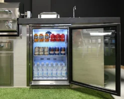 Nevera De 120 Lt. Acero Inoxidable Para Exterior -Napoleon || Weber || Broil King Ventas Nevera de 120 lt Acero Inoxidable para Exterior 7D