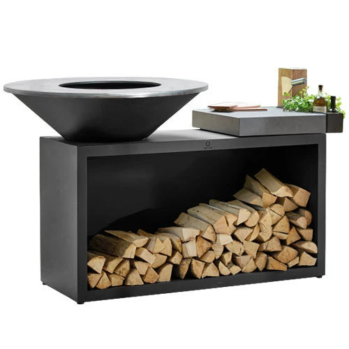 Ofyr Isla Cerámica Negro Gris Claro OIB-100-100-CL 1 Ofyr Isla Cerámica Negro Gris Claro OIB-100-100-CL