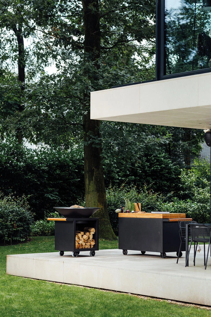 Ofyr Mise En Place Mesa Pro Negra Cerámica Gris 3 Ofyr Mise En Place Mesa Pro Negra Cerámica Gris - Imagen 3