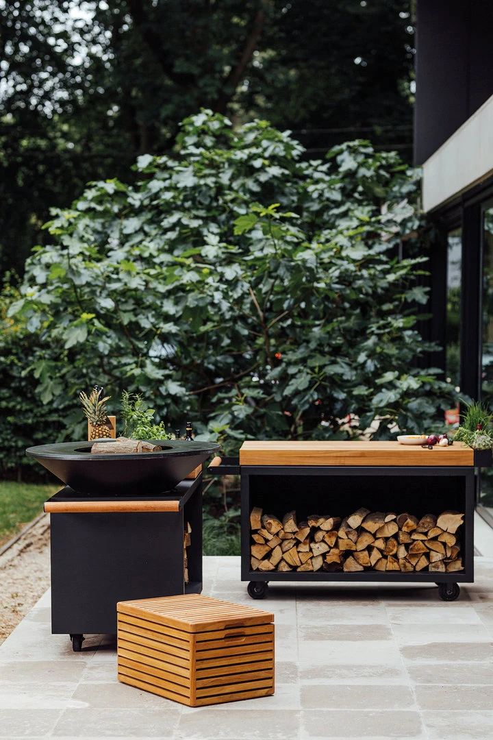 Ofyr Mise En Place Mesa Pro Negra Cerámica Gris 4 Ofyr Mise En Place Mesa Pro Negra Cerámica Gris - Imagen 4