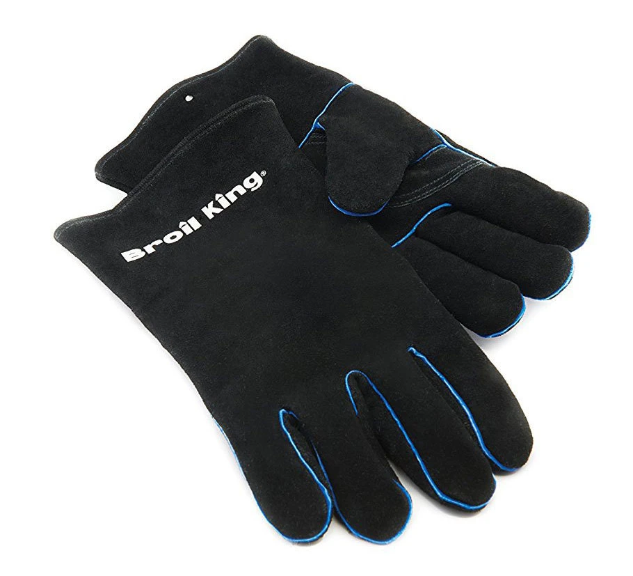 Par De Guantes De Cuero Broil King 1 Par De Guantes De Cuero Broil King
