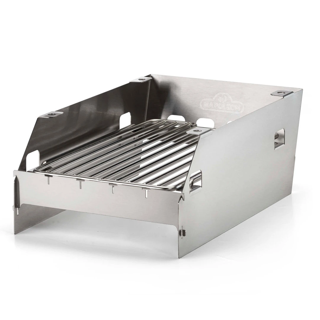 Napoleon Paravientos Para Quemador Lateral + Juego Pinchos 4 Napoleon Paravientos Para Quemador Lateral + Juego Pinchos - Imagen 4