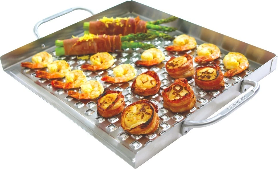 Broil King Bandeja Plana Para Parrilla Acero Inoxidable 1 Broil King Bandeja Plana Para Parrilla Acero Inoxidable