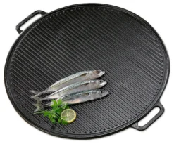 Plancha Hierro Fundido Redonda 65 Cm.