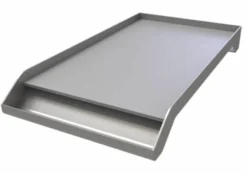 Plancha Inox. Con Recogegrasa Serie Ruby