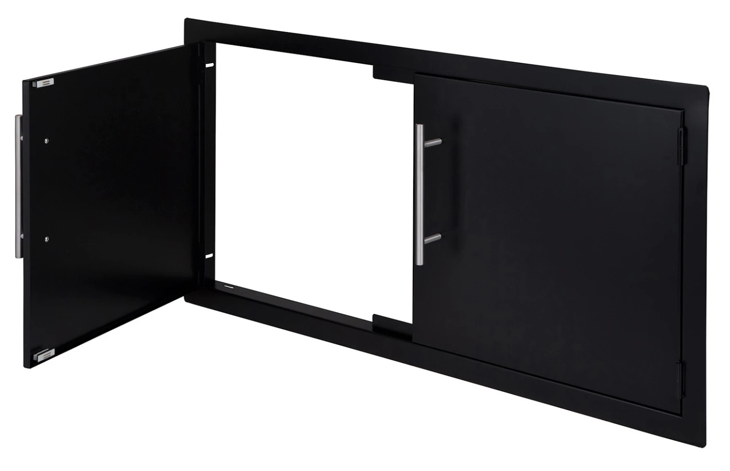 Puerta Doble Grande Negra 2 Puerta Doble Grande Negra - Imagen 2