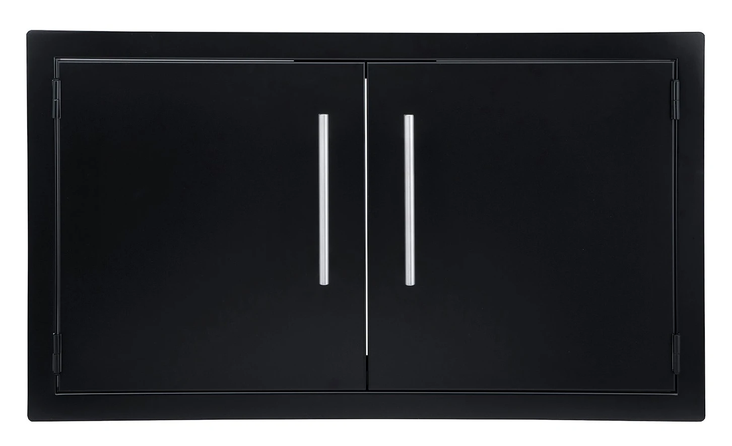 Puerta Doble Mediana Negra 1 Puerta Doble Mediana Negra