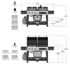 Barbacoa Combo Memphis Pit Boss PBMEMU1 23 Barbacoa Combo Memphis Pit Boss PBMEMU1 -Napoleon || Weber || Broil King Ventas Sin IJulo