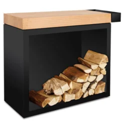 Ofyr Mesa De Corte Almacenaje Negro BBSB-90-TW