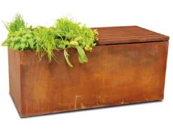 Banco De Jardin Con Huerto