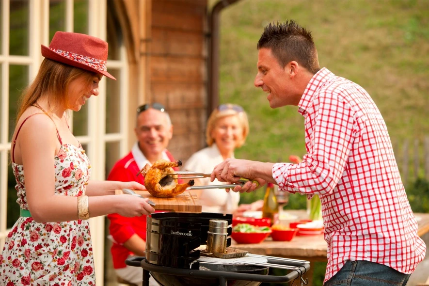 Soporte Asador Pollos Barbecook 5 Soporte Asador Pollos Barbecook - Imagen 5