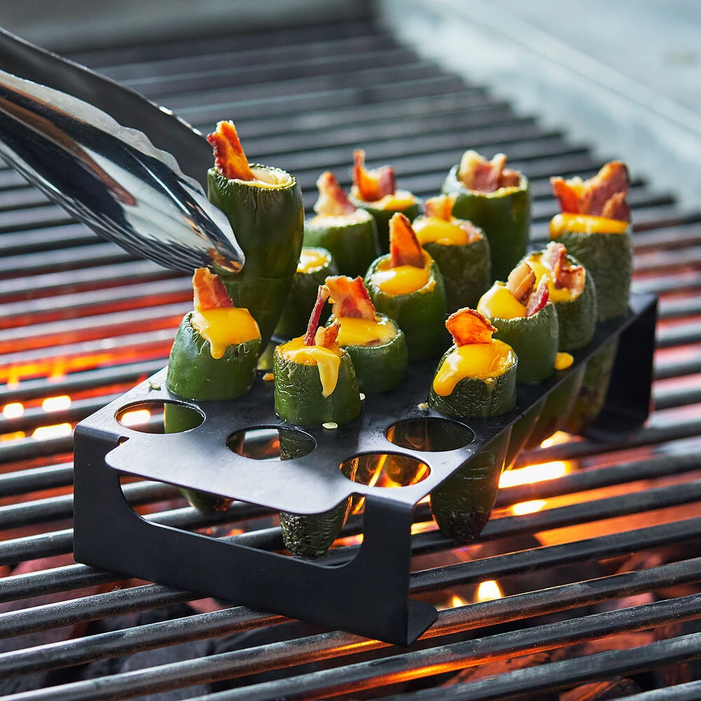 Soporte Para Asar Pimientos + Cuchillo 2 Soporte Para Asar Pimientos + Cuchillo - Imagen 2