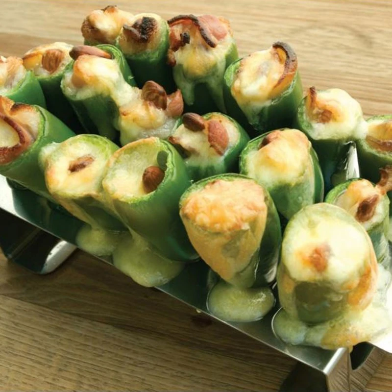 Soporte Para Asar Pimientos + Cuchillo 4 Soporte Para Asar Pimientos + Cuchillo - Imagen 4