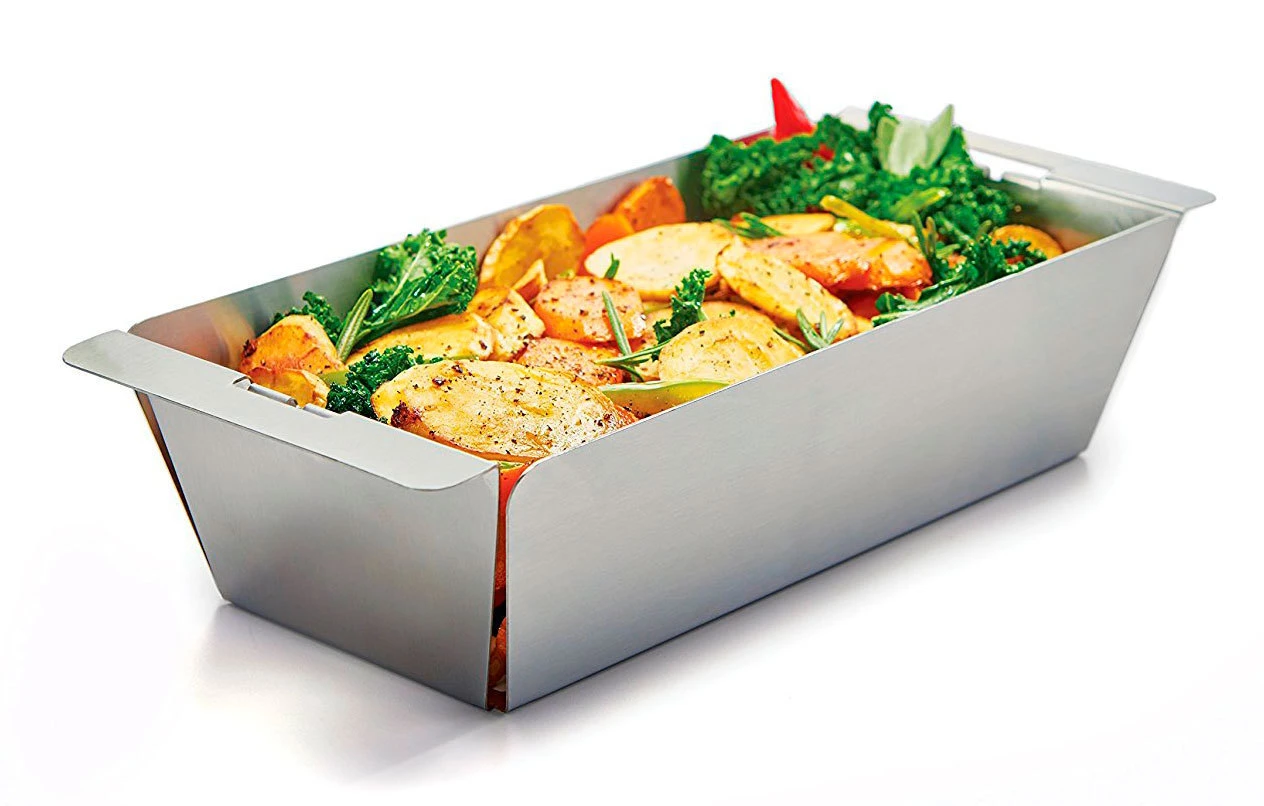 Wok Inox. Rectangular Broil King 2 Wok Inox. Rectangular Broil King - Imagen 2