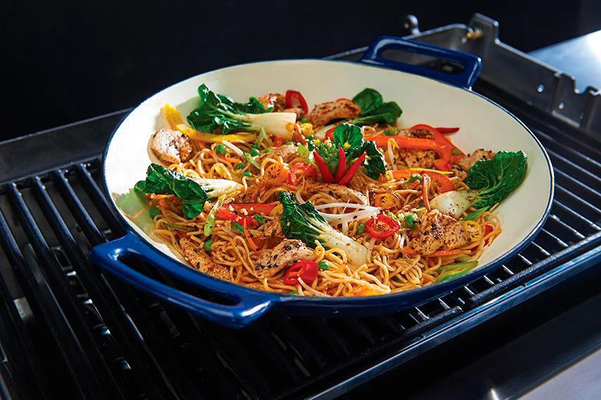 Broil King Wok De Fundición Para Parrilla 3 Broil King Wok De Fundición Para Parrilla - Imagen 3