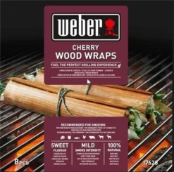Wraps De Madera De Cerezo Weber -Napoleon || Weber || Broil King Ventas Wraps de Madera de Cerezo Rojo Weber 5