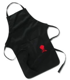 Delantal Negro Ajustable Weber