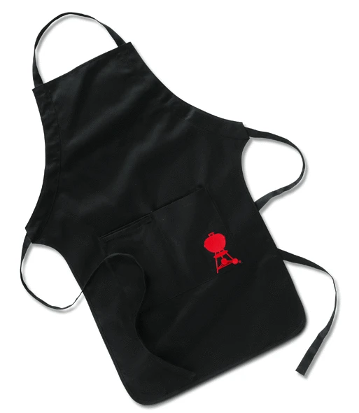 Delantal Negro Ajustable Weber 1 Delantal Negro Ajustable Weber